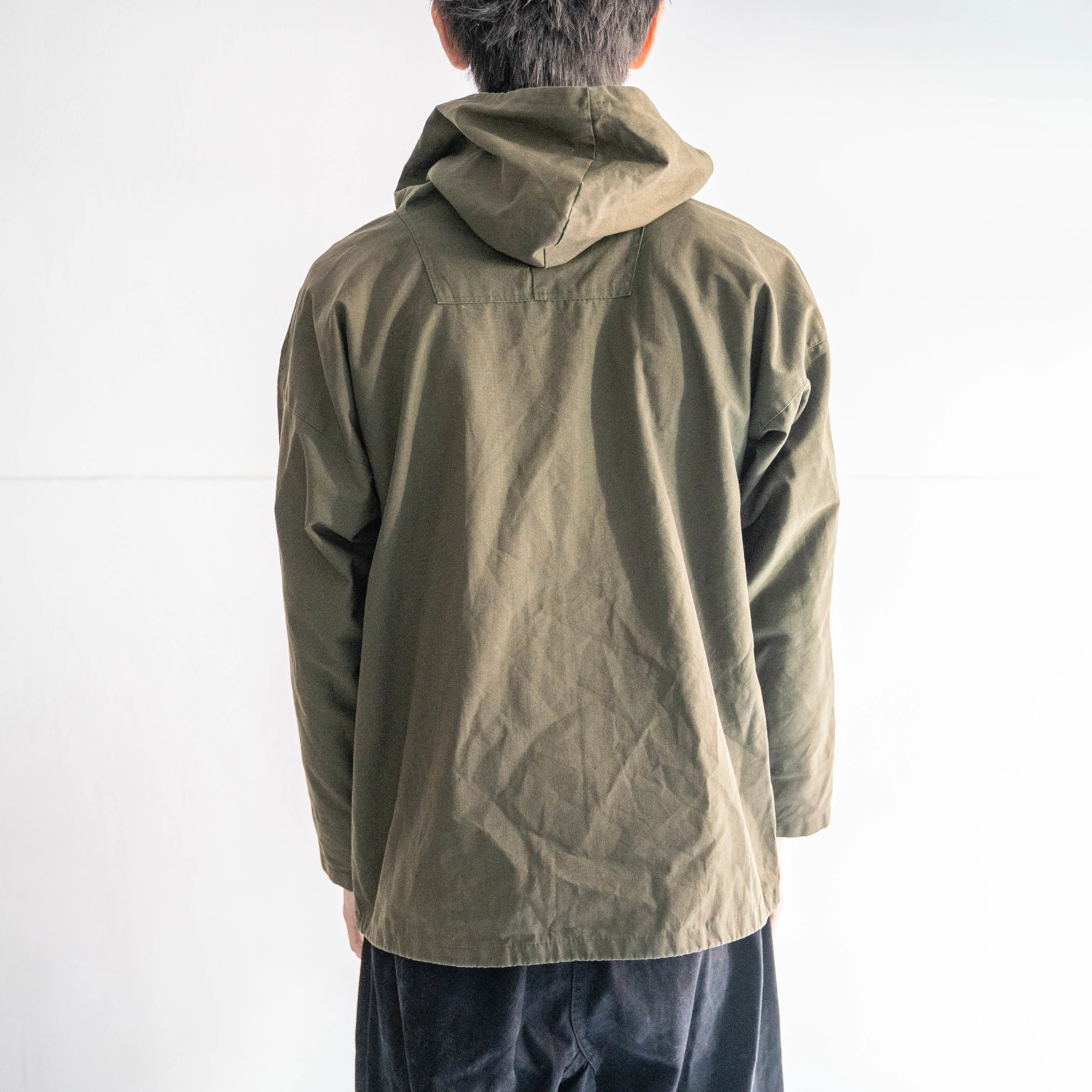 1960-70s Denmark dark green anorak parka