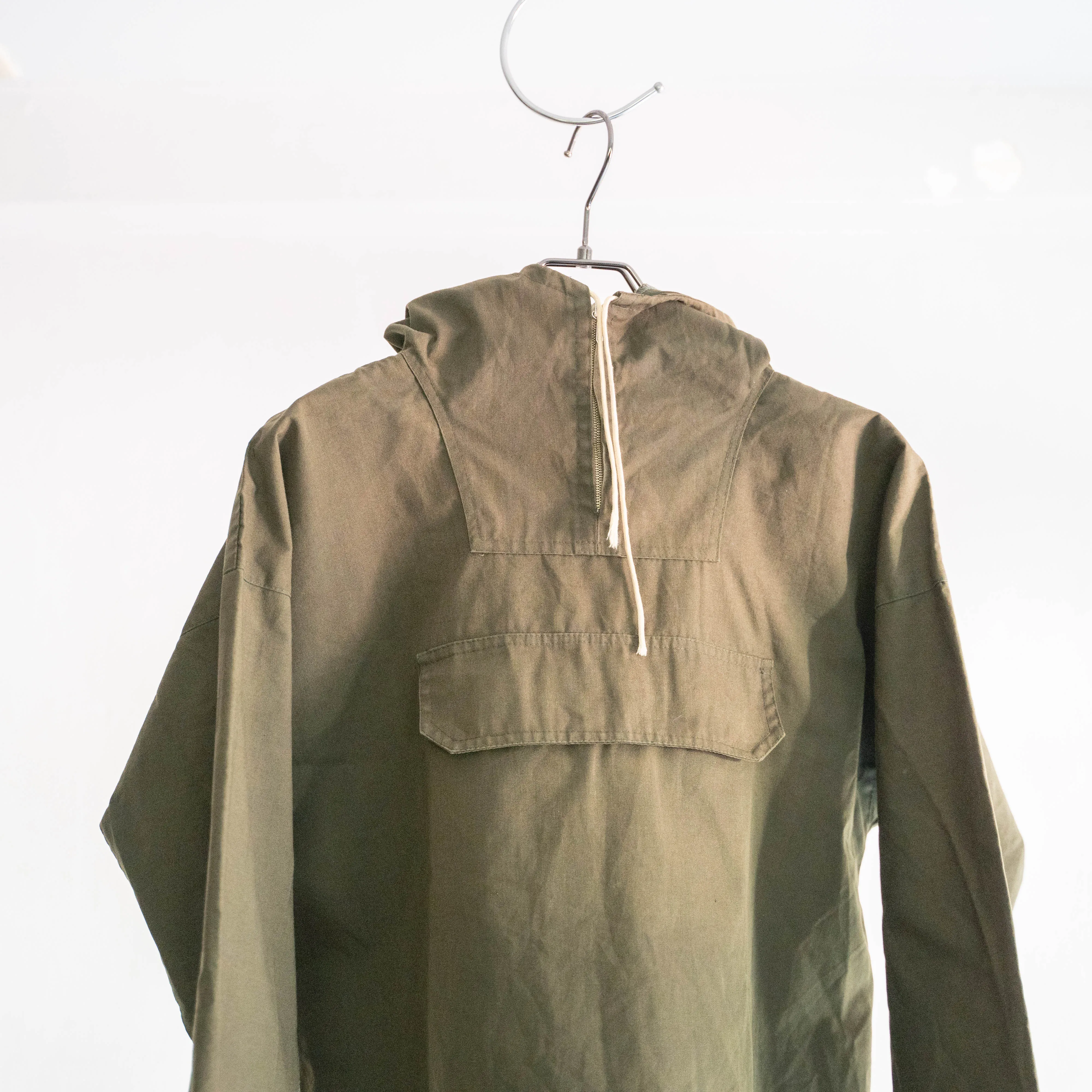 1960-70s Denmark dark green anorak parka