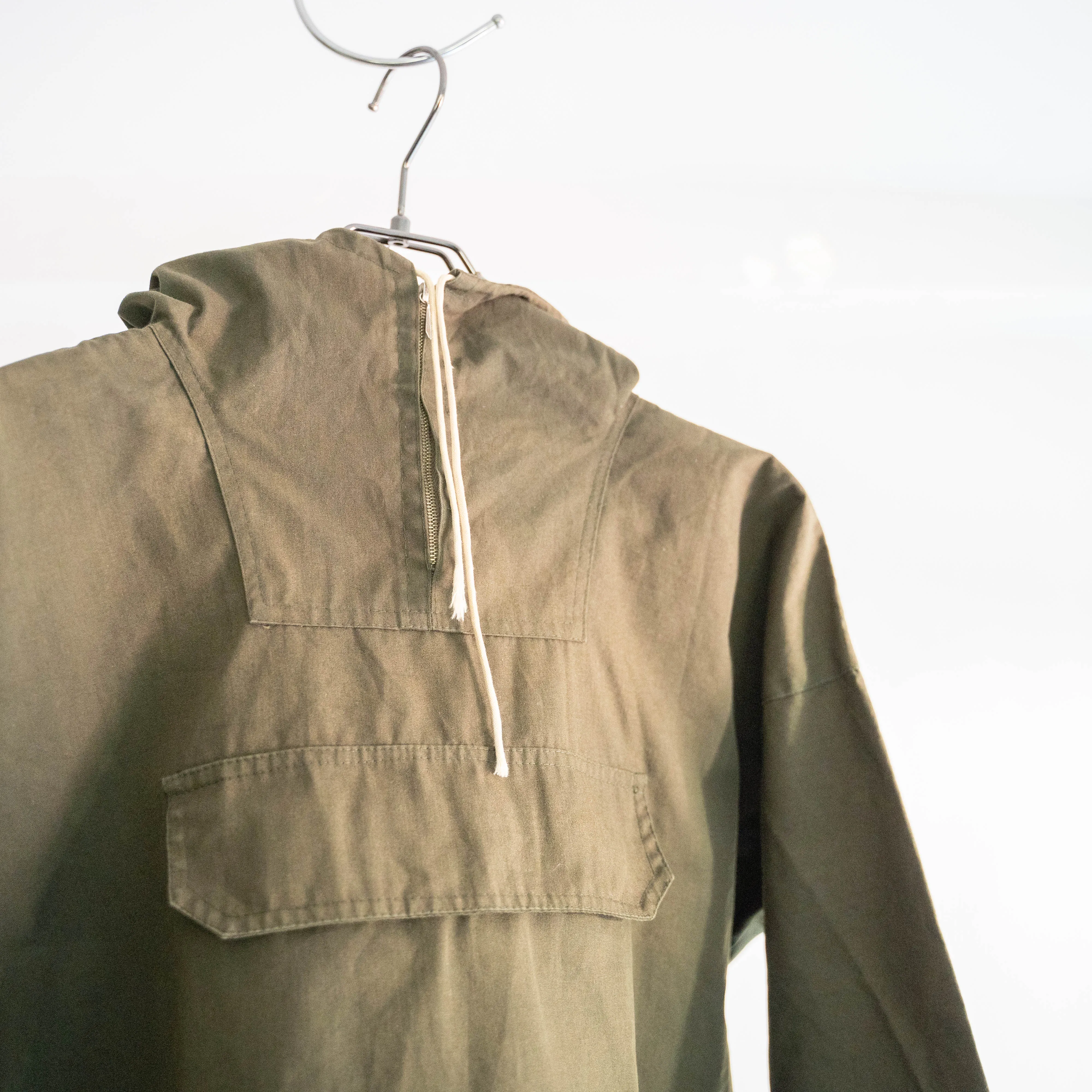 1960-70s Denmark dark green anorak parka