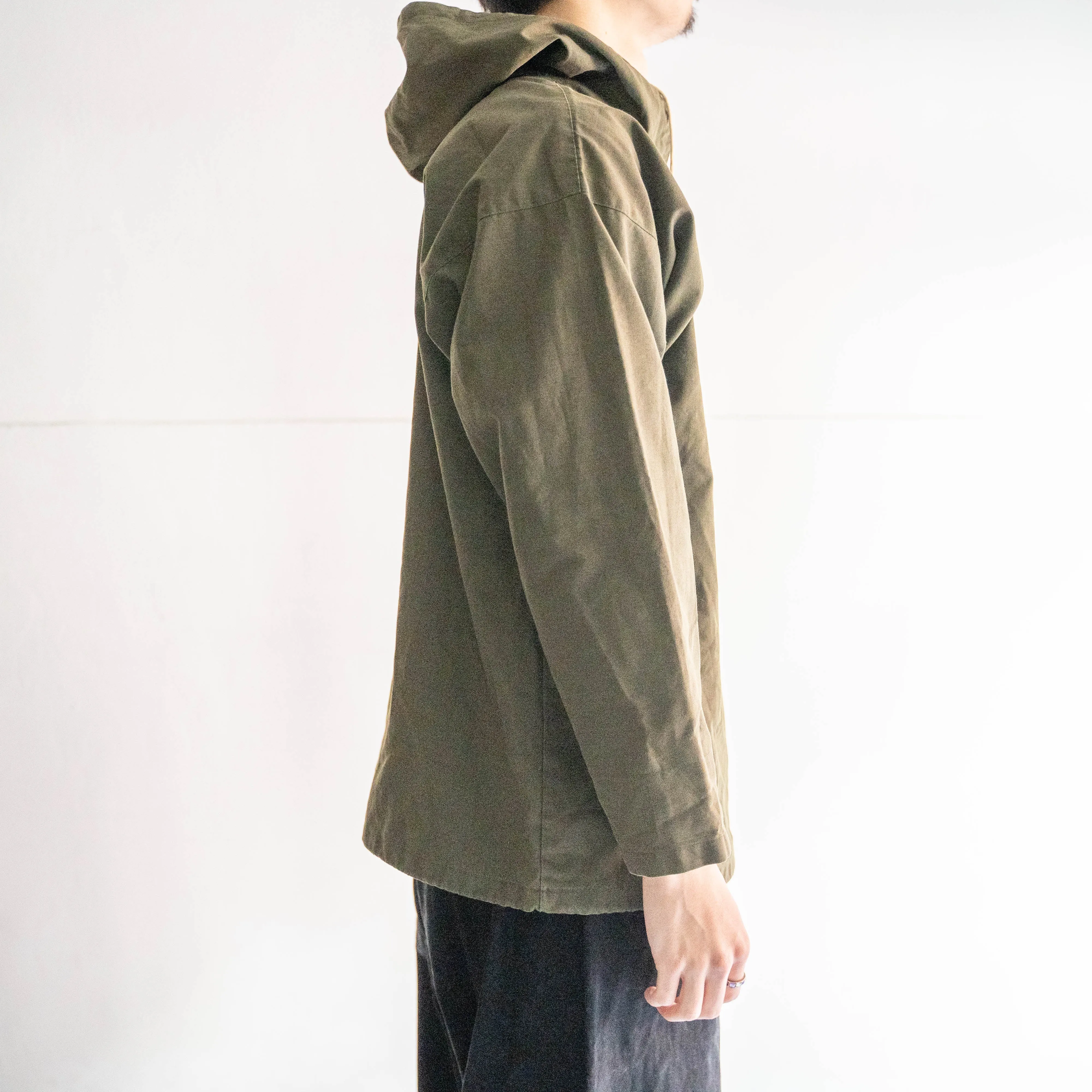 1960-70s Denmark dark green anorak parka