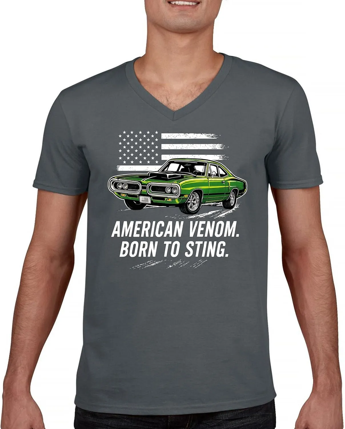American Venom Muscle Car Men's Graphic T-Shirts and Tank Tops