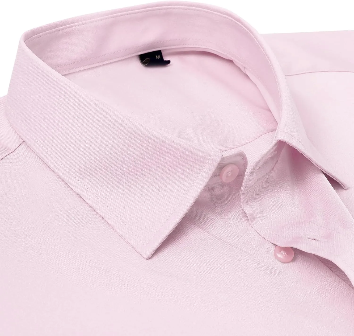 DEMEANOR Mens Dress Shirts Long Sleeve Dress Shirts for Men Slim Fit Button Down Shirts Big and Tall Button Up Shirts