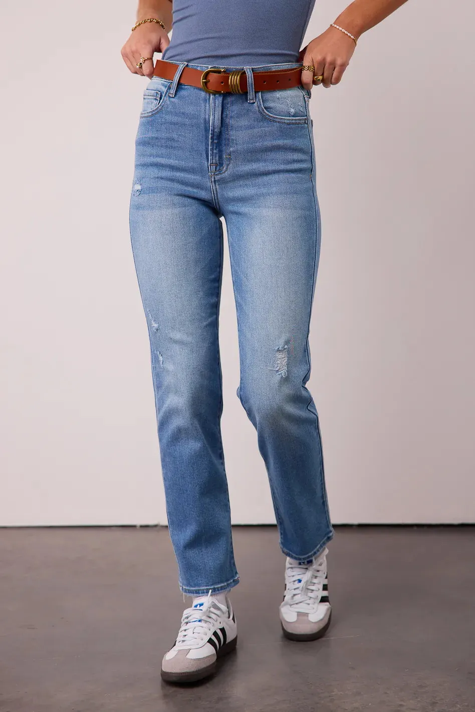 Ellery Straight Leg Jeans in Light Wash - FINAL SALE