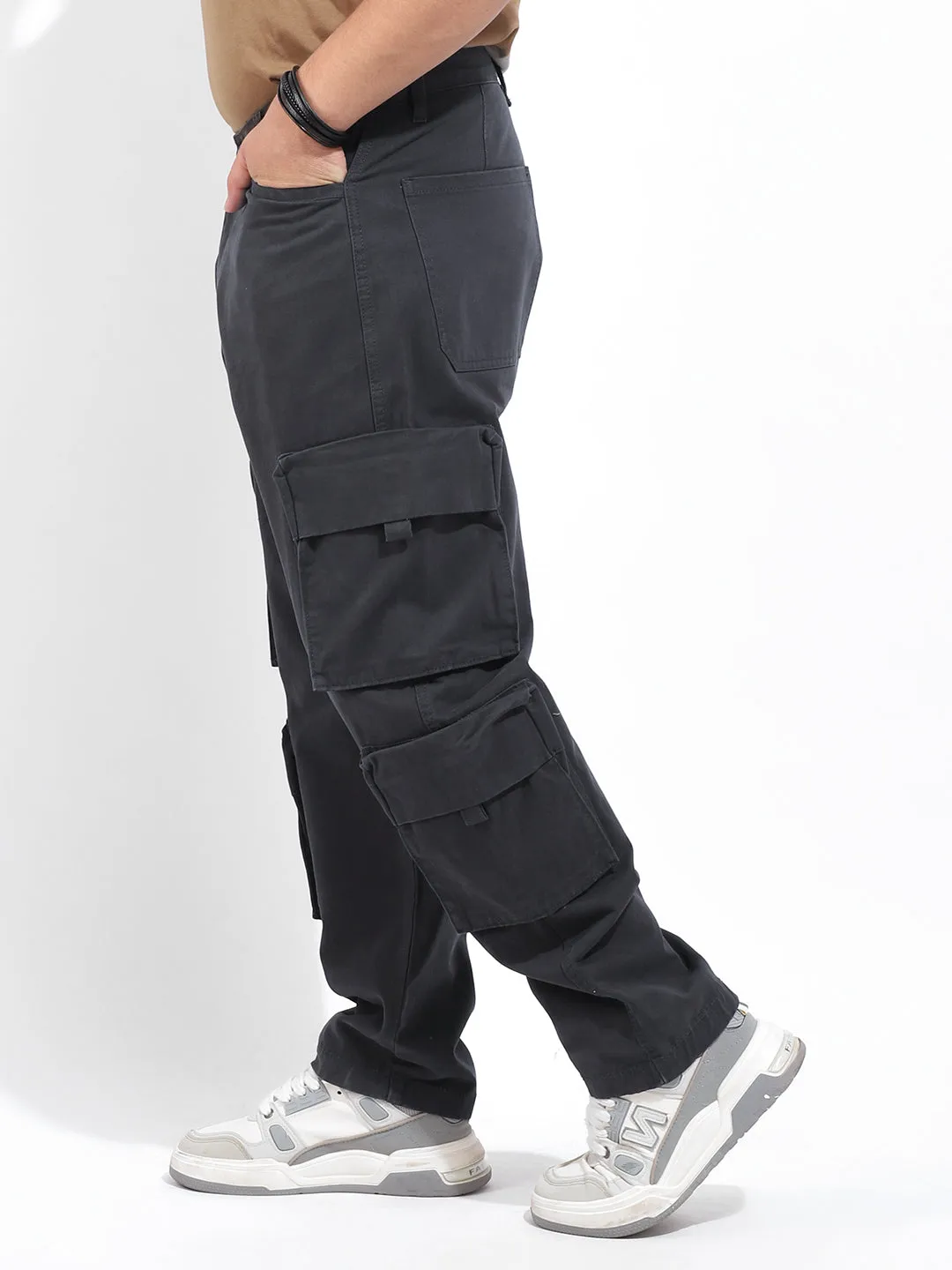 Fantom Dark Grey 8 Pocket Denim Cargo