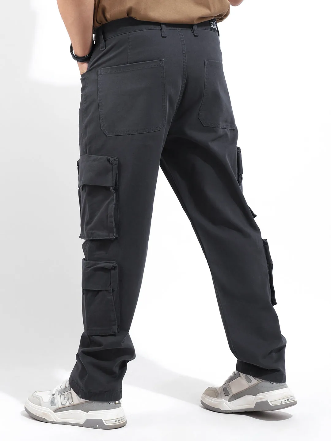 Fantom Dark Grey 8 Pocket Denim Cargo