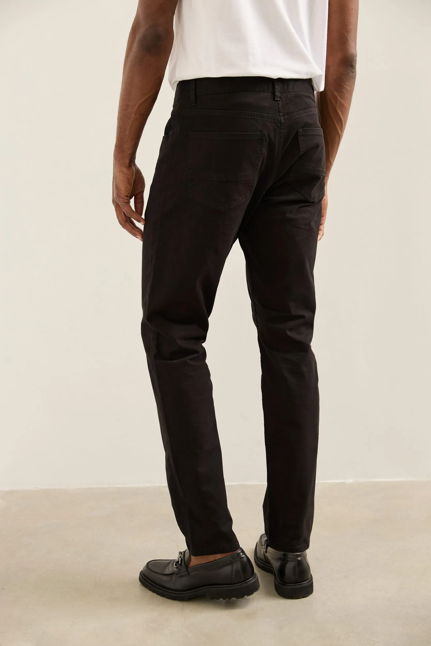 Five pocket slim fit pants