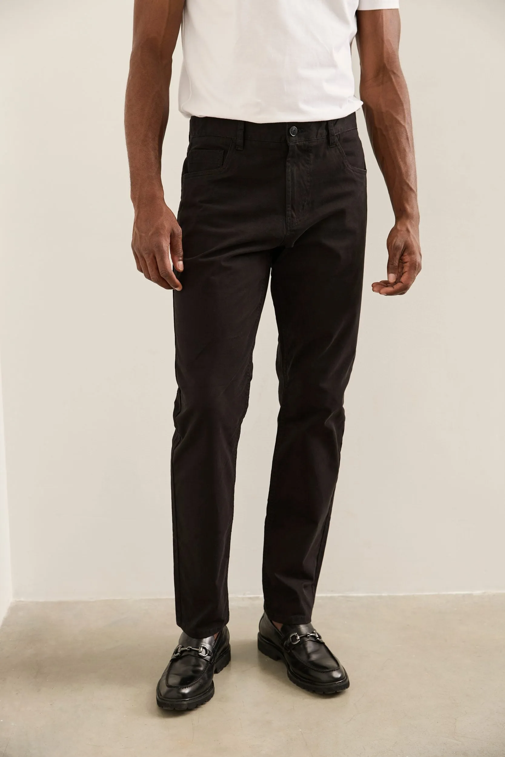 Five pocket slim fit pants