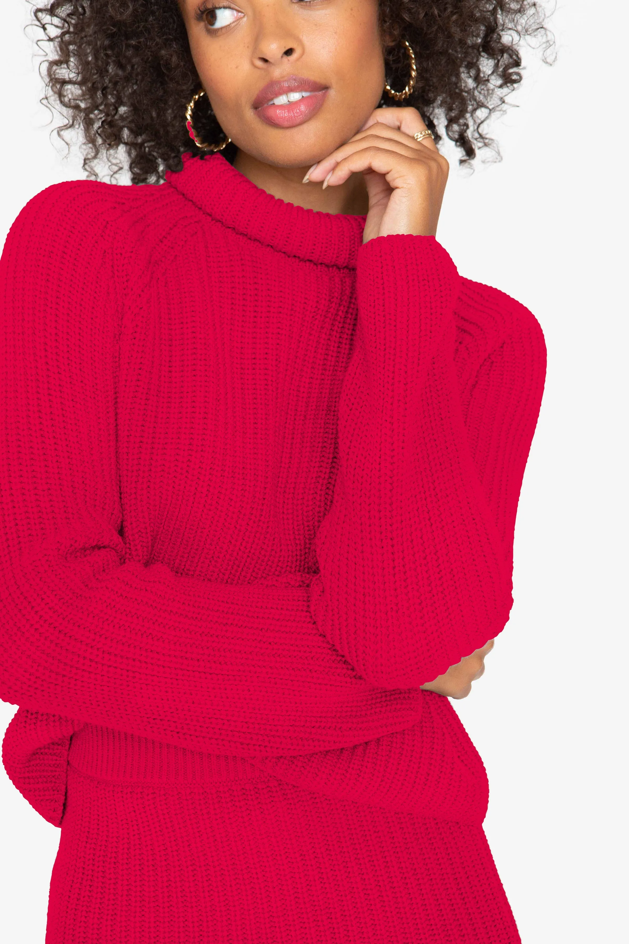 Gia Turtleneck - Paradise Pink