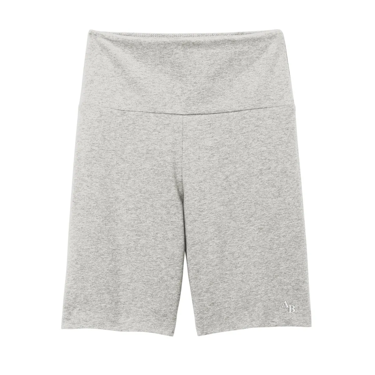 Initialed High Rise Biker Shorts
