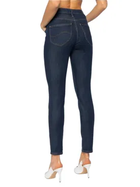 Lee pantalone in Jeans da donna Scarlett High L626MDNX blu medio