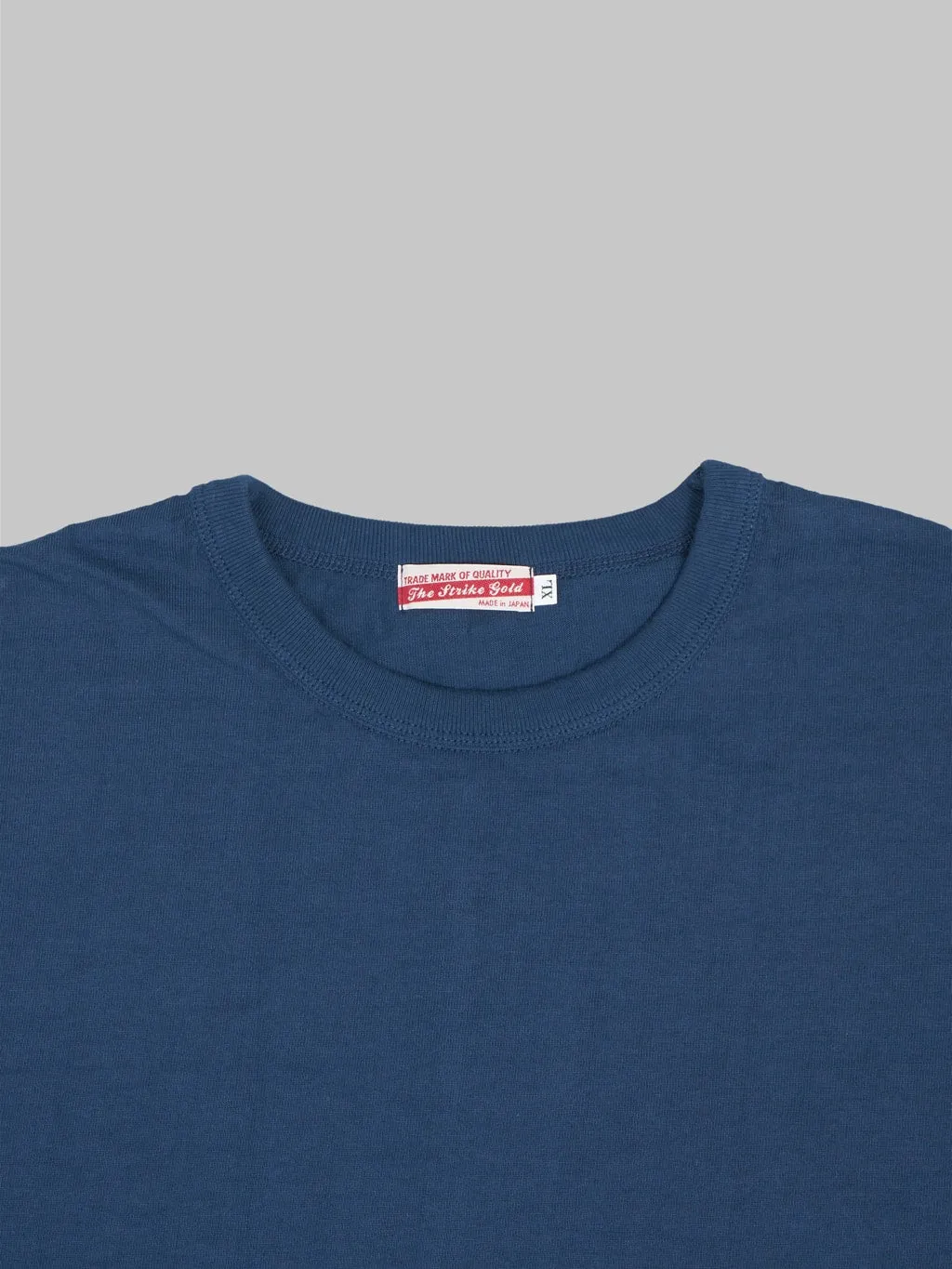 The Strike Gold Loopwheeled T-Shirt Navy